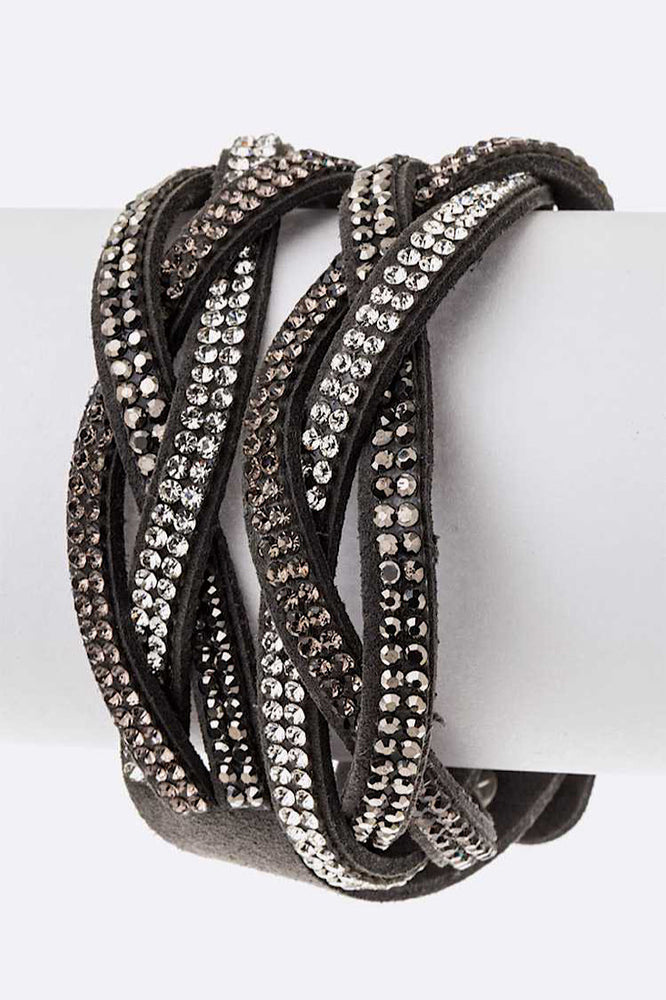 
                      
                        Gleaming Double Wide Wrap Bracelet
                      
                    