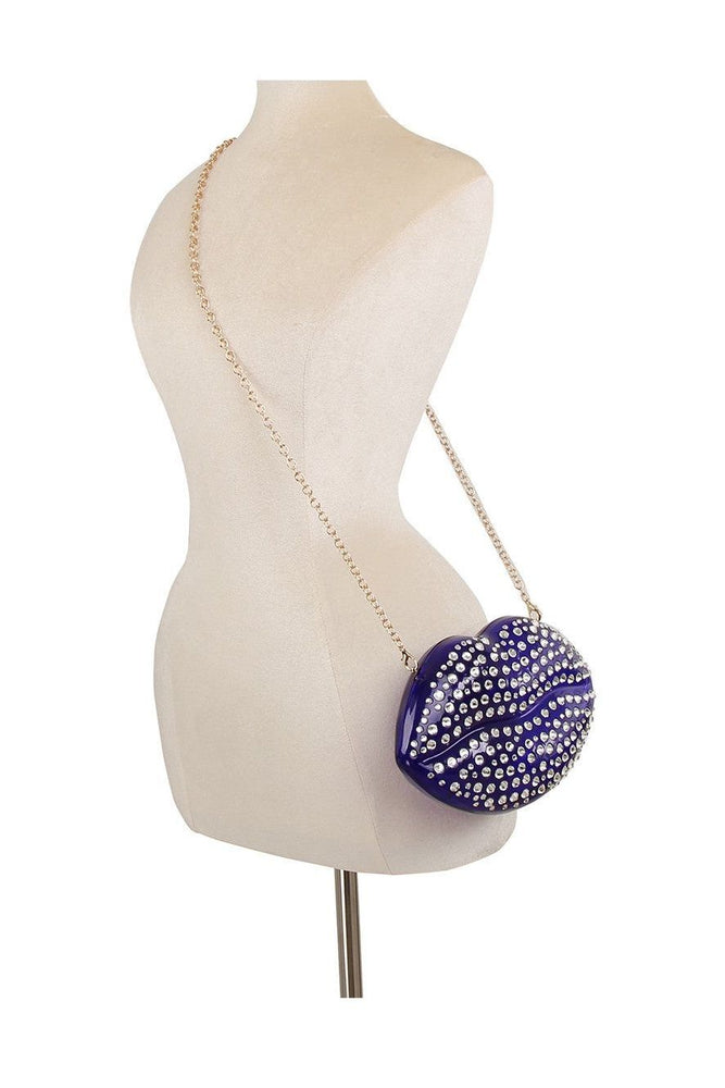 
                      
                        Blue Kiss Rhinestone Bag
                      
                    