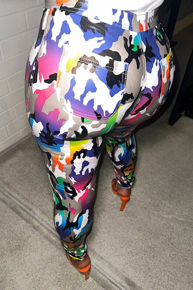 
                      
                        Color-Splash Camo Pant
                      
                    