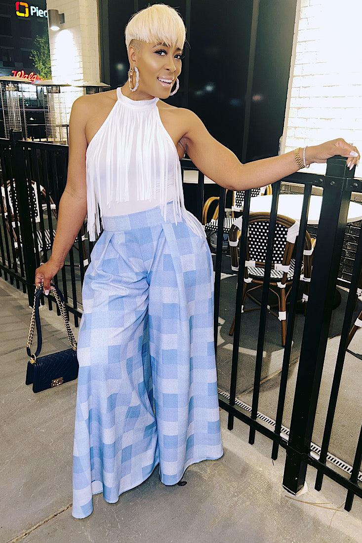 The Derricka Wide Leg Pant