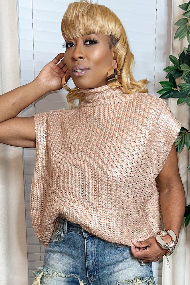 
                      
                        Golden Dayz Sleeveless Sweater
                      
                    