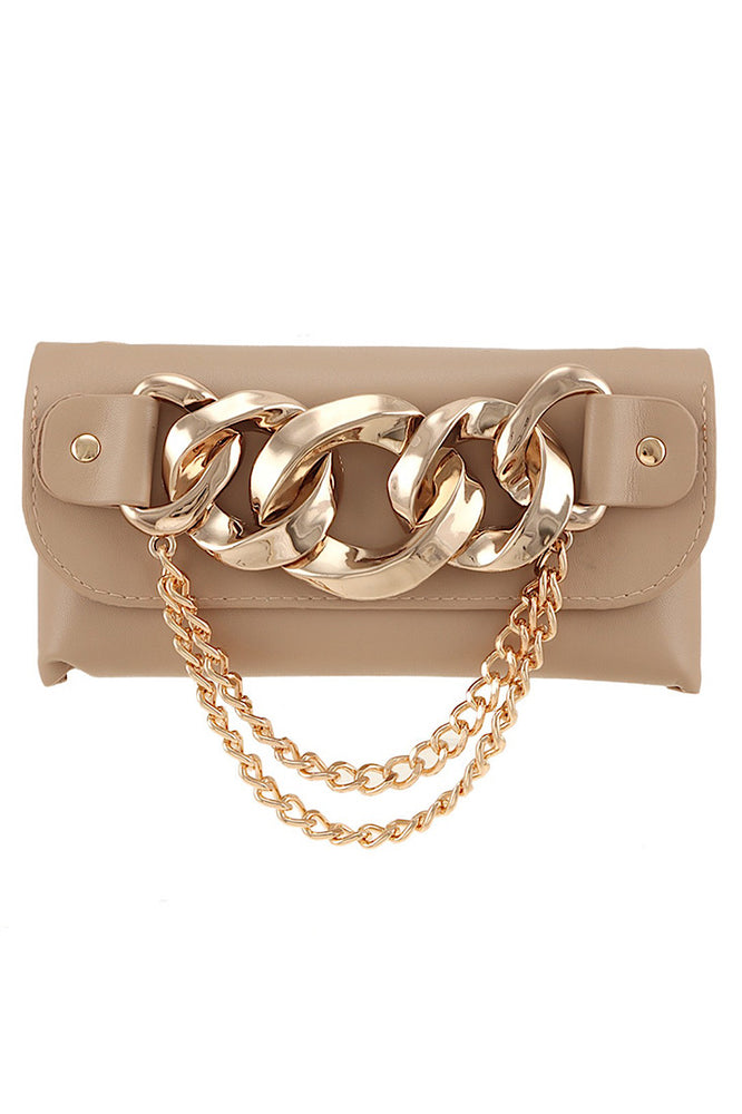 
                      
                        Chain of Fool Clutch Handbag
                      
                    