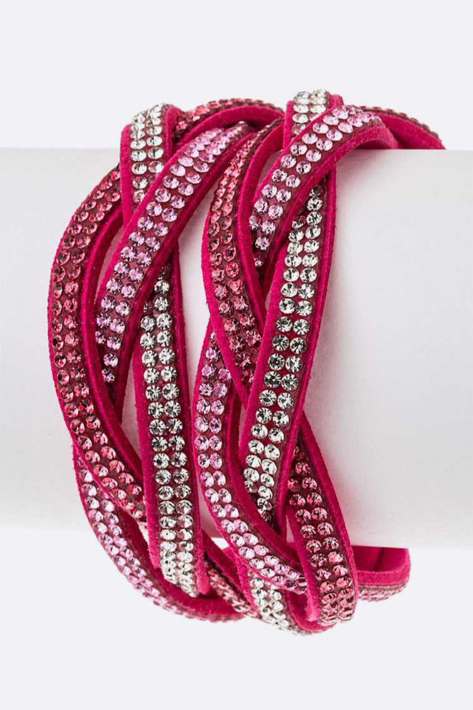 
                      
                        Gleaming Double Wide Wrap Bracelet
                      
                    