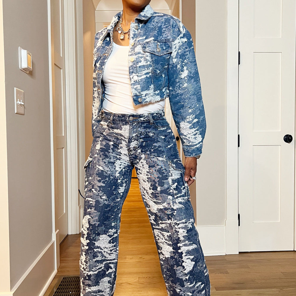 
                      
                        Bonita Bold & Bleached Denim Set
                      
                    