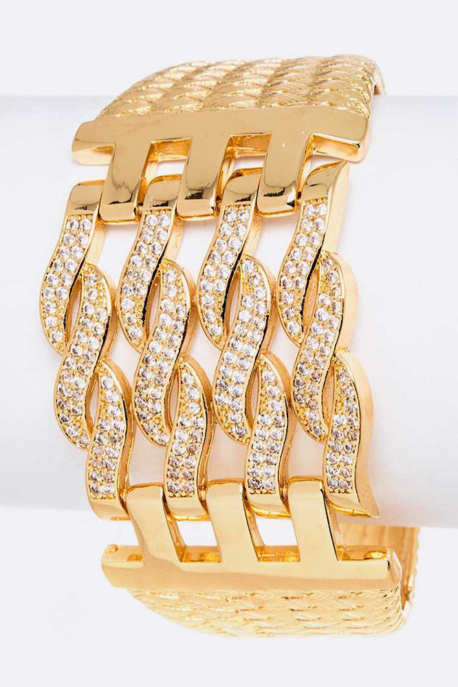 Stack It Statement Bangle