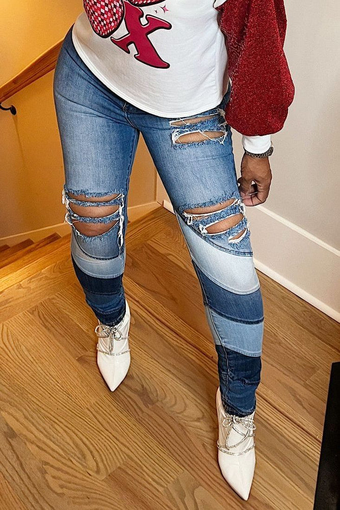 Slasher Sierra High-Rise Skinny Jeans