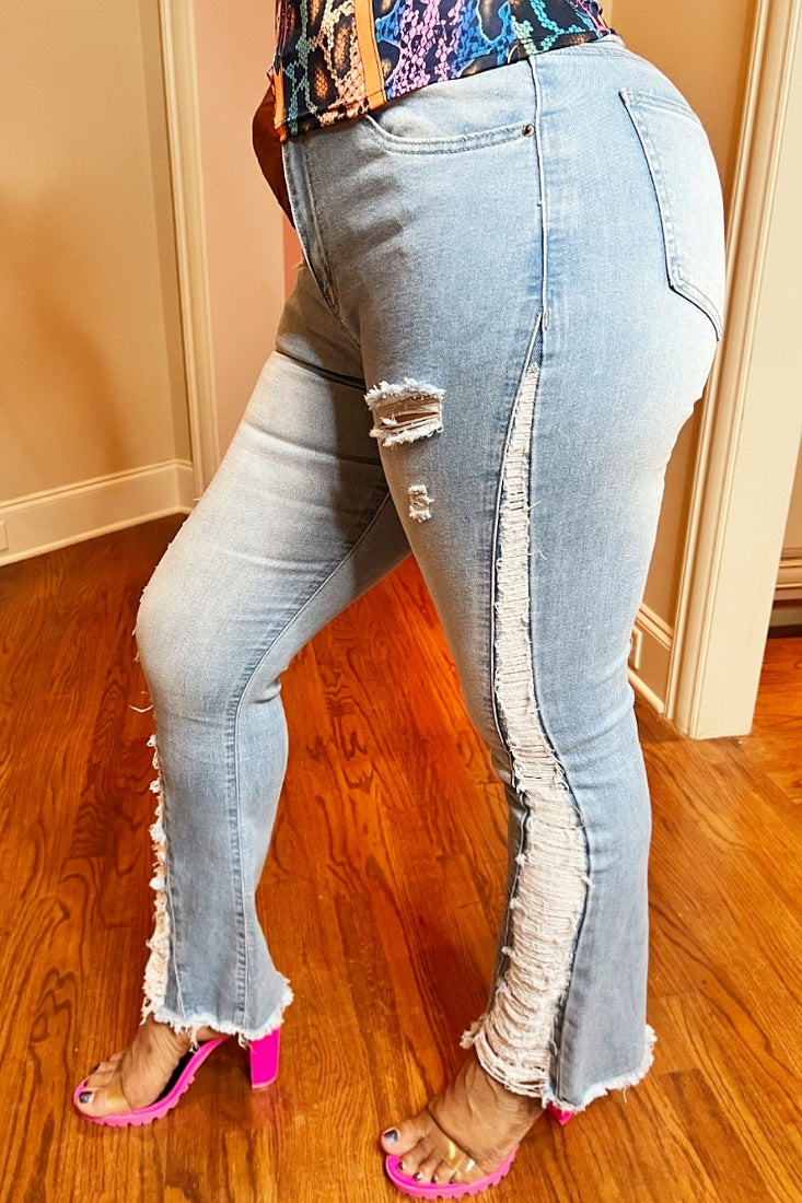 Distressed Danita Jeans