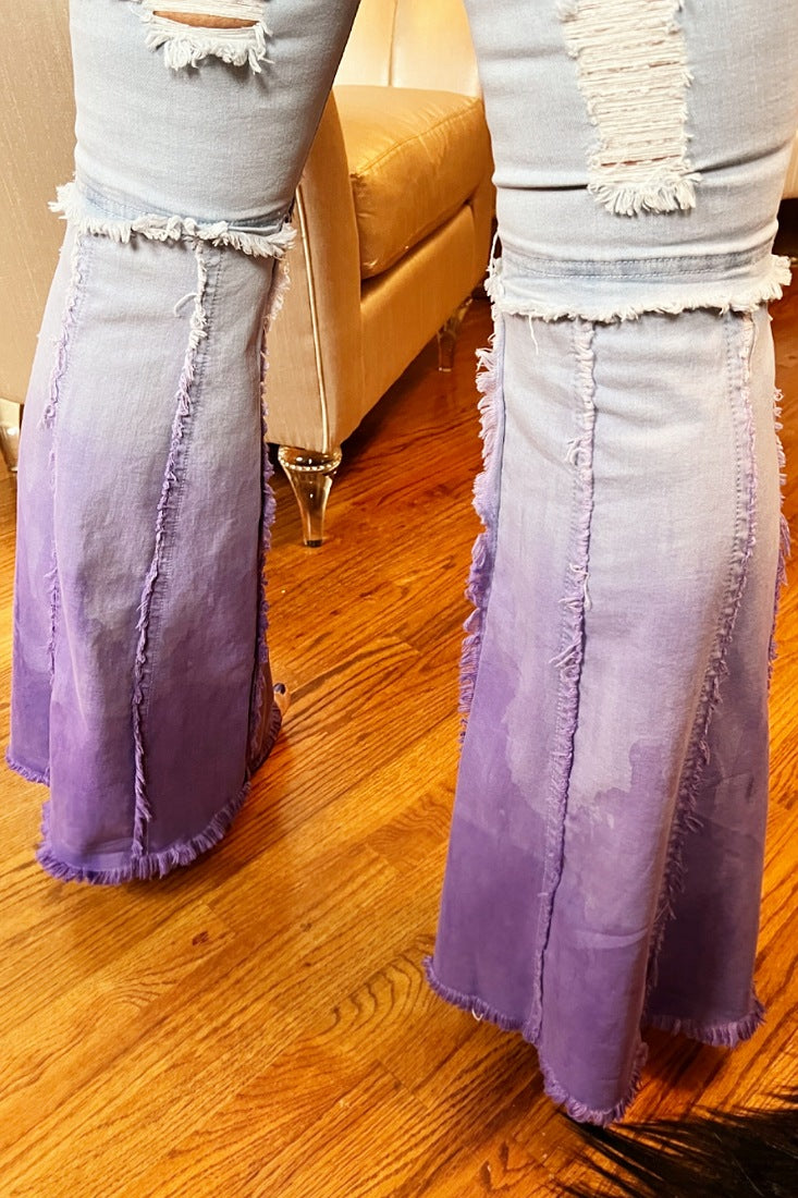 Purple Haze Ombre Jeans