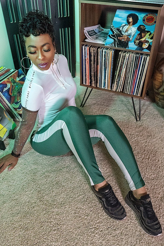 
                      
                        Emerald City Shimmer Tights - Gritty Soul
                      
                    