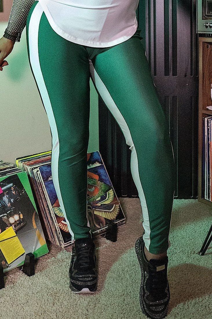 Emerald City Shimmer Tights - Gritty Soul