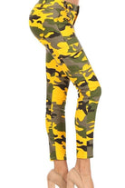 Krazy Kamo Cargo Pant - Yellow - Gritty Soul