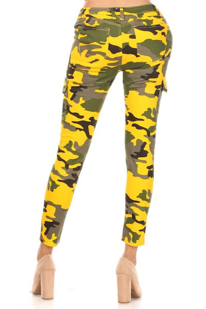 
                      
                        Krazy Kamo Cargo Pant - Yellow - Gritty Soul
                      
                    