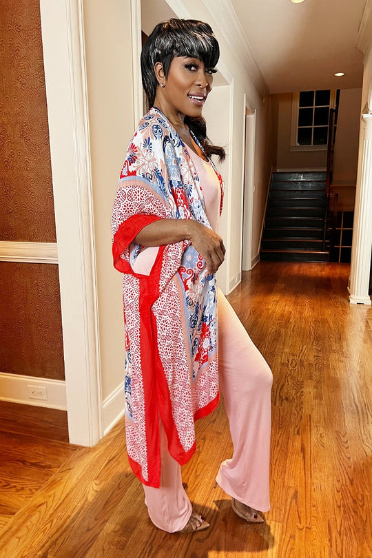 Betty Breeze Kimono Set