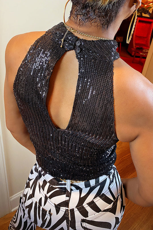 The Mary Jane Sequin Top